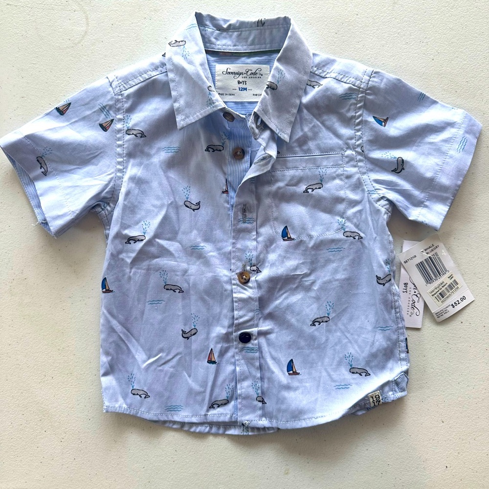 Sovereign Code Boys Button Down